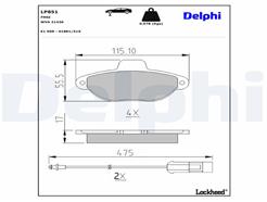DELPHI LP851