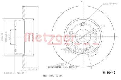 METZGER 6110445 EAN: 4250032642433.
