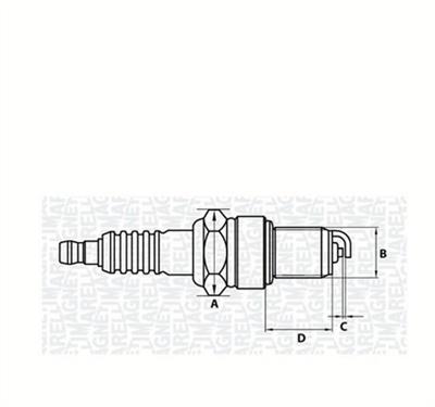 MAGNETI MARELLI 062000770304 Číslo výrobce: CT5FMR. EAN: 8001063738277.