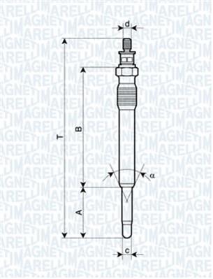 MAGNETI MARELLI 062900001304 Číslo výrobce: UC12A. EAN: 8001063061887.