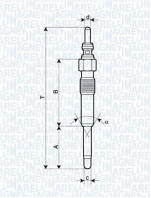 MAGNETI MARELLI 062900006304 Číslo výrobce: UC14A. EAN: 8001063061931.