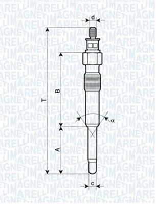 MAGNETI MARELLI 062900007304 Číslo výrobce: UC15A. EAN: 8001063061948.