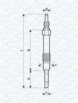 MAGNETI MARELLI 062900014304 Číslo výrobce: UC19A. EAN: 8001063070551.