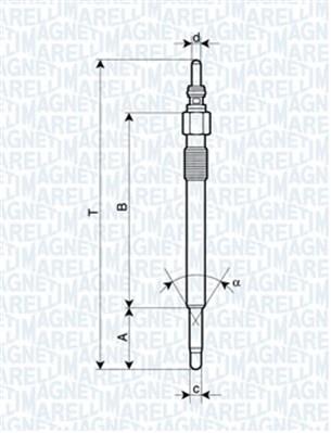 MAGNETI MARELLI 062900050304 Číslo výrobce: UC42A. EAN: 8001063377698.