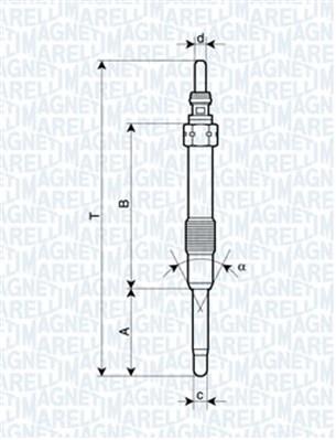 MAGNETI MARELLI 062900053304 Číslo výrobce: UC43A. EAN: 8001063377773.