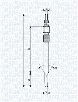 MAGNETI MARELLI 062900057304 Číslo výrobce: UC44A. EAN: 8001063513522.