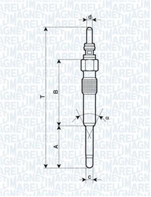 MAGNETI MARELLI 062900085304 Číslo výrobce: UC61A. EAN: 8001063632896.