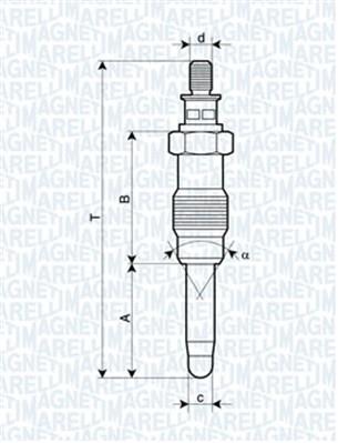 MAGNETI MARELLI 062587001304 Číslo výrobce: UX14A. EAN: 8001063230764.