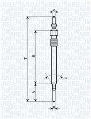 MAGNETI MARELLI 062900061304 Číslo výrobce: UY7A. EAN: 8001063513560.
