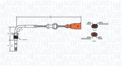 MAGNETI MARELLI 172000039010 Číslo výrobce: STS0039. EAN: 8001063662657.