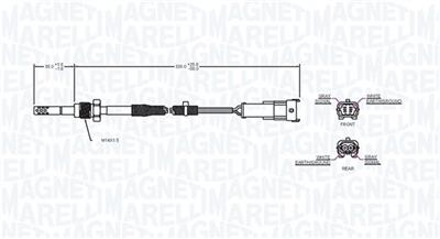 MAGNETI MARELLI 172000043010 Číslo výrobce: STS0043. EAN: 8001063768458.