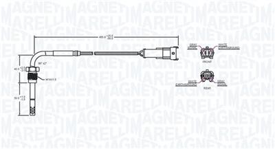 MAGNETI MARELLI 172000131010 Číslo výrobce: STS0131. EAN: 8001063743066.
