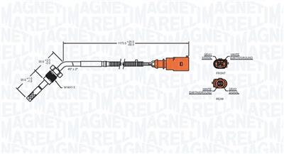 MAGNETI MARELLI 172000135010 Číslo výrobce: STS0135. EAN: 8001063852058.
