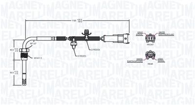 MAGNETI MARELLI 172000197010 Číslo výrobce: STS0197. EAN: 8001063982182.