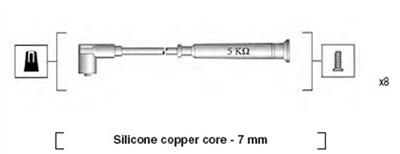 MAGNETI MARELLI 941045270514 Číslo výrobce: MSK514. EAN: 8001063096049.