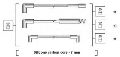 MAGNETI MARELLI 941125180672 Číslo výrobce: MSK672. EAN: 8001063097626.