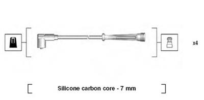 MAGNETI MARELLI 941145350732 Číslo výrobce: MSK732. EAN: 8001063098227.
