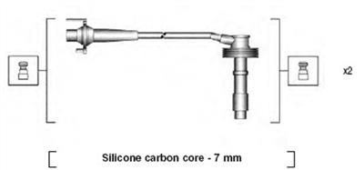 MAGNETI MARELLI 941215240807 Číslo výrobce: MSK807. EAN: 8001063098975.