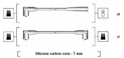 MAGNETI MARELLI 941275010837 Číslo výrobce: MSK837. EAN: 8001063099279.
