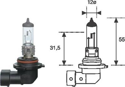 MAGNETI MARELLI 002577300000 Číslo výrobce: HB4 12V. EAN: 8001063053028.