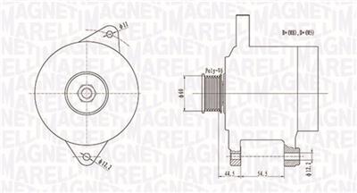 MAGNETI MARELLI 063731718010 Číslo výrobce: MQA1718. EAN: 8001063783215.