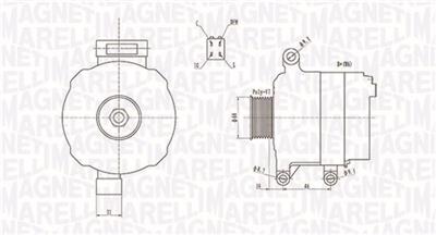 MAGNETI MARELLI 063731728010 Číslo výrobce: MQA1728. EAN: 8001063828244.