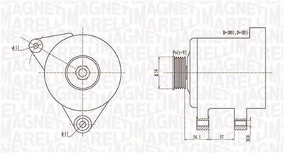MAGNETI MARELLI 063731747010 Číslo výrobce: MQA1747. EAN: 8001063974859.