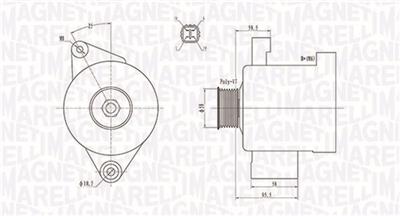 MAGNETI MARELLI 063731796010 Číslo výrobce: MQA1796. EAN: 8001063949703.