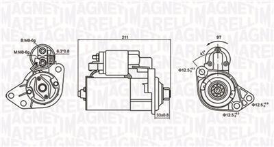 MAGNETI MARELLI 063721062010 Číslo výrobce: MQS1062. EAN: 8001063759180.