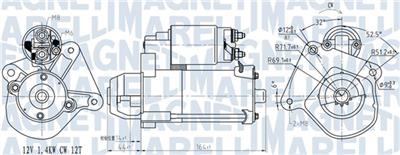 MAGNETI MARELLI 063721275010 Číslo výrobce: MQS1275. EAN: 8050947027235.