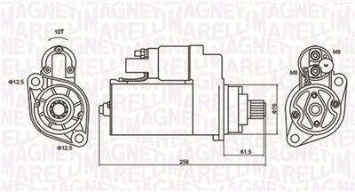 MAGNETI MARELLI 063721405010 Číslo výrobce: MQS1405. EAN: 8001063651378.