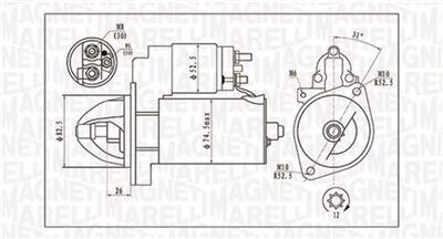 MAGNETI MARELLI 063721410010 Číslo výrobce: MQS1410. EAN: 8001063652139.