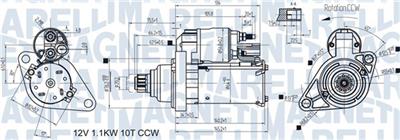 MAGNETI MARELLI 063721470010 Číslo výrobce: MQS1470. EAN: 8050947027068.