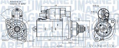 MAGNETI MARELLI 063721508010 Číslo výrobce: MQS1508. EAN: 8050947084184.