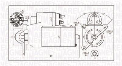 MAGNETI MARELLI 063720373010 Číslo výrobce: MQS373. EAN: 8001063728148.