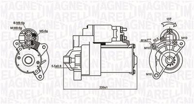 MAGNETI MARELLI 063720594010 Číslo výrobce: MQS594. EAN: 8001063704043.