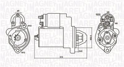 MAGNETI MARELLI 063720612010 Číslo výrobce: MQS612. EAN: 8001063747996.