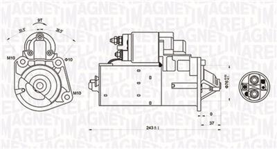 MAGNETI MARELLI 063720680010 Číslo výrobce: MQS680. EAN: 8001063782515.