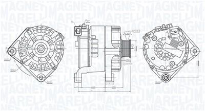 MAGNETI MARELLI 063732041010 Číslo výrobce: MQA2041. EAN: 8050947160857.