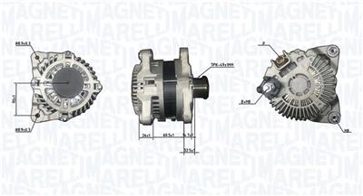 MAGNETI MARELLI 063732186010 Číslo výrobce: MQA2186.