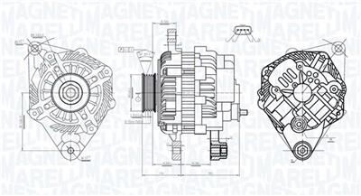 MAGNETI MARELLI 063733526010 Číslo výrobce: MQA3526. EAN: 8050947159905.