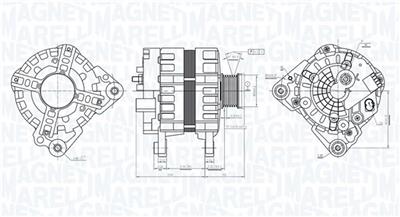 MAGNETI MARELLI 063736232010 Číslo výrobce: MQA6263. EAN: 8050947109214.