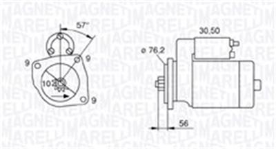 MAGNETI MARELLI 063720801010 Číslo výrobce: MQS801. EAN: 8001063784977.