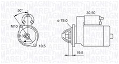 MAGNETI MARELLI 063721158010 Číslo výrobce: MQS1158. EAN: 8001063827391.