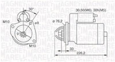 MAGNETI MARELLI 063721067010 Číslo výrobce: MQS1067. EAN: 8001063972077.