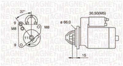MAGNETI MARELLI 063721260010 Číslo výrobce: MQS1260. EAN: 8001063872575.