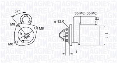 MAGNETI MARELLI 063721389010 Číslo výrobce: MQS1389. EAN: 8001063864778.