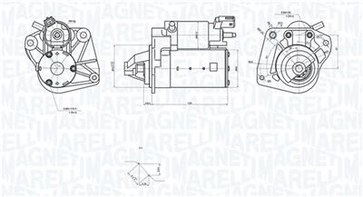 MAGNETI MARELLI 063726092010 Číslo výrobce: MQS6092.