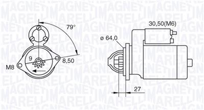 MAGNETI MARELLI 063280045010 Číslo výrobce: MSN8045. EAN: 8001063464046.