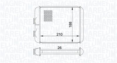 MAGNETI MARELLI 350218407000 Číslo výrobce: BR407. EAN: 8050947052763.